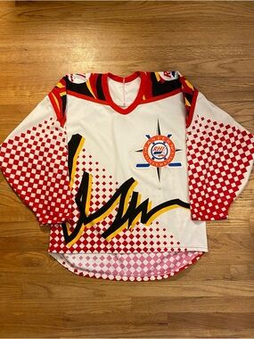 Vintage game issued Roller Hockey International all-star game jersey